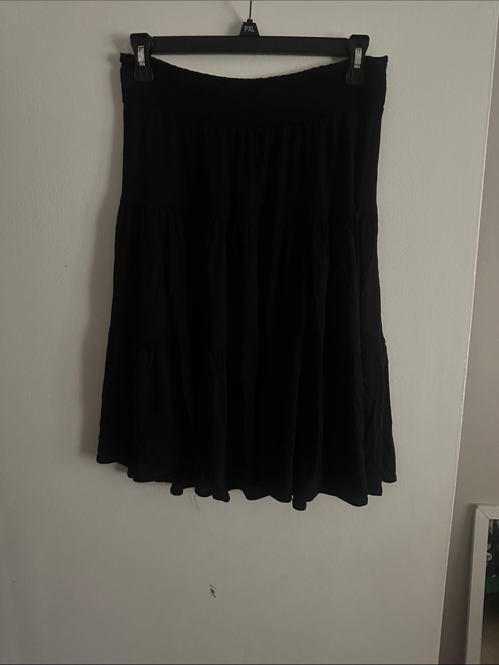 St. John's Bay Black Tiered Skirt